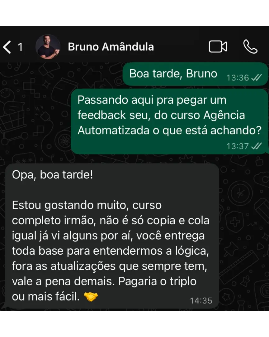 Depoimento Bruno Amândula